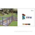 Aluminium Wood Composite Handrail (LM55)